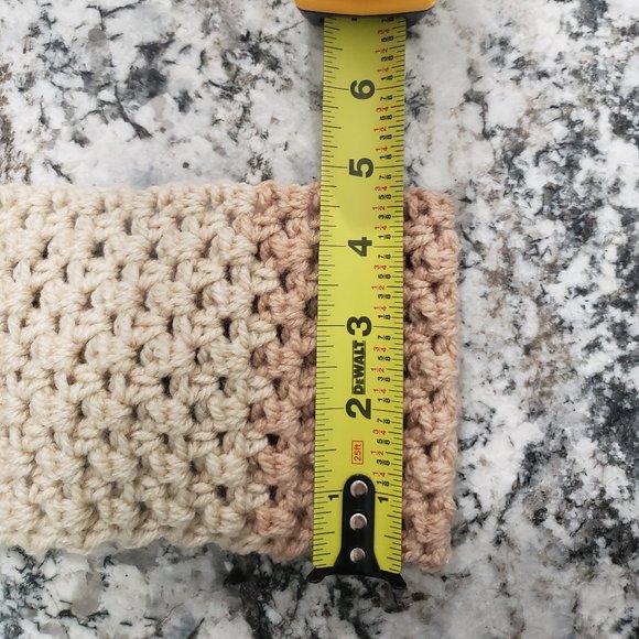 Winter Handmade Crochet Bow Headband/Ear Warmer - Picture 9 of 11